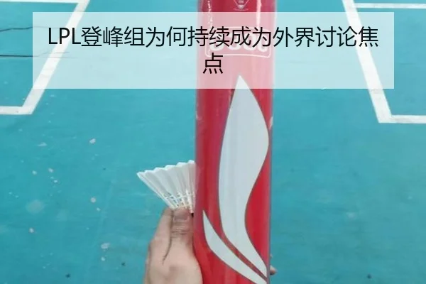 LPL登峰组为何持续成为外界讨论焦点